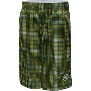 WARRIOR Mens Houndsplaid Shorts   Size Medium, Jazz Green