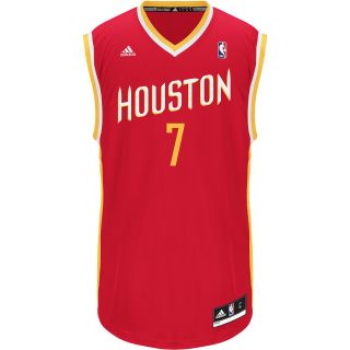 adidas Mens Houston Rockets Jeremy Lin Replica Road Jersey   Size 2xl, Red