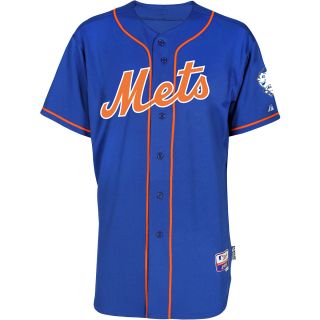 Majestic Athletic New York Mets Blank Authentic Alternate Home 2 Royal Cool