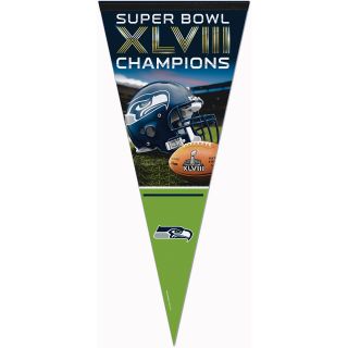 Wincraft Seattle Seahawks Super Bowl 48 Champions 17x40 Premium Pennant