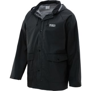 SPORTS AUTHORITY Adult Heavy Duty Rain Jacket   Size Small, Black