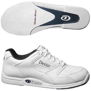 Dexter Mens Ricky II Bowling Shoes   White   Size 15 (DEXB1836WH15)