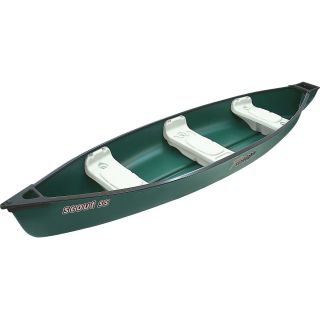 Sun Dolphin Scout 14 Square Stern Canoe   Green (51131)