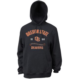 Classic Mens Oregon State Beavers Hooded Sweatshirt   Black   Size XXL/2XL,