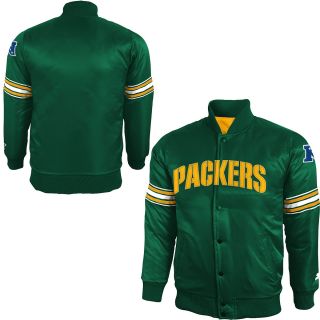 Kids Green Bay Packers Varsity Snap Jacket (STARTER)   Size Small