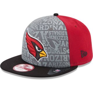 NEW ERA Mens Arizona Cardinals Reflective Draft 9FIFTY One Size Fits All Cap,
