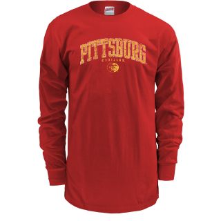 MJ Soffe Mens Pittsburg State Gorillas Long Sleeve T Shirt   Size Large, Pitt