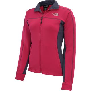THE NORTH FACE Womens Momentum Fleece Jacket   Size Small, Passion Pink/grey