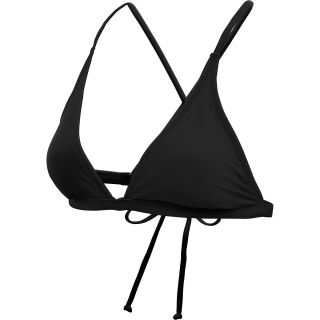 BODY GLOVE Womens Smoothies Triangle Swimsuit Top   Size Large, Black