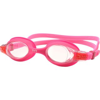 TYR Girls Breast Cancer Awareness Swimple Swim Goggles, Veneer/pewter