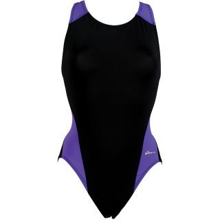 Dolfin Ocean Panel Performance Back   Size 30, Black/purple (7707S 950 30)