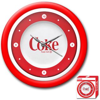 Trademark Global Coca Cola 12 Clock with White Neon   1970s Style (COKE 1700 