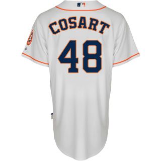 Majestic Athletic Houston Astros Jarred Cosart Authentic Home Cool Base Jersey  