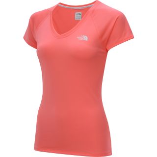 THE NORTH FACE Womens Reaxion Amp V Neck Short Sleeve T Shirt   Size Xl,