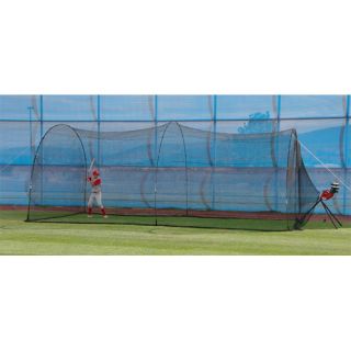 Trend Sports Base Hit & Power Alley System   Real Ball Pitching Machine & Home