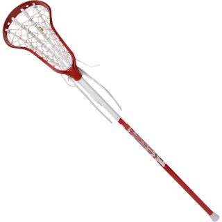 BRINE Womens Empress Complete Lacrosse Stick, Red