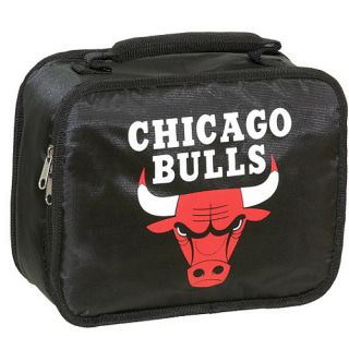 Concept One Chicago Bulls Durable 70D Nylon PVC Insulated Team Logo Lunch Tote