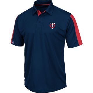 MAJESTIC ATHLETIC Mens Minnesota Twins Career Maker Performance Polo   Size