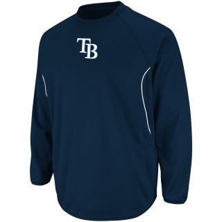 Majestic Mens Tampa Bay Rays Thermabase Tech Fleece   Size Large, Tampa Bay