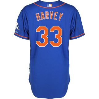 Majestic Athletic New York Mets Matt Harvey Authentic Alternate Home 2 Royal