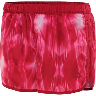 adidas Womens M10 Faster Graphic Running Shorts   Size Xl, Pride Pink/pink