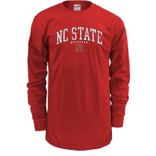 MJ Soffe Mens North Carolina State Wolfpack Long Sleeve T Shirt   Size Small,