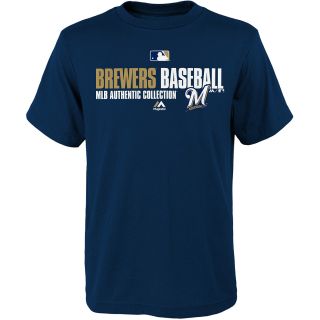 MAJESTIC ATHLETIC Youth Milwaukee Brewers Team Favorite Authentic Collection