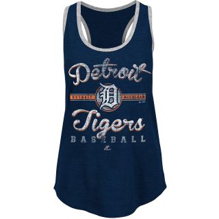 MAJESTIC ATHLETIC Womens Detroit Tigers Authentic Tradition Tank Top   Size