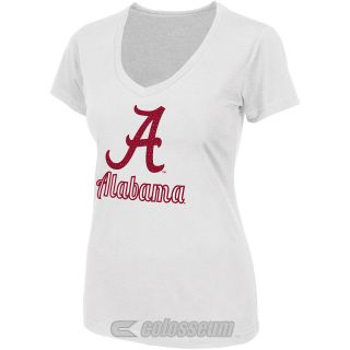 COLOSSEUM Womens Alabama Crimson Tide Vegas V Neck T Shirt   Size Medium,