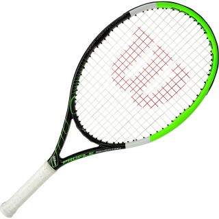 WILSON Profile Sensation Tennis Racquet   Size 4, Black/green