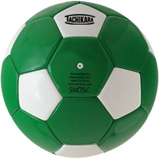 Tachikara SM3SC Recreational Soccer Ball   Size 3, Kelly/white (SM3SC.KLW)