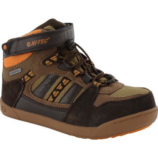 HI TEC Kids Omaha Jr. Mid WP Hiking Shoes   Size 11, Chocolate/taupe