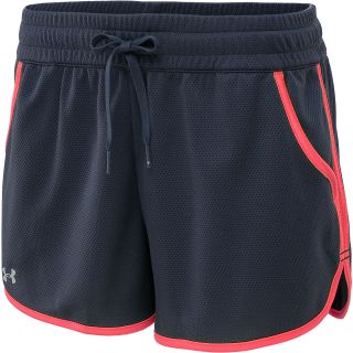 UNDER ARMOUR Womens Rally Shorts   Size Small, Lead/brilliance