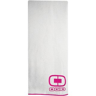 Ogio Golf Towel, White/pink (127007.347)