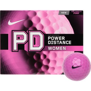 NIKE Power Distance Women Golf Balls   12 Pack, Pink