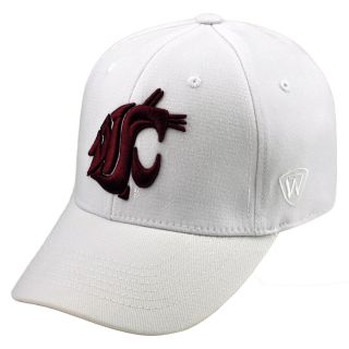 TOP OF THE WORLD Mens Washington State Cougars Premium Collection White