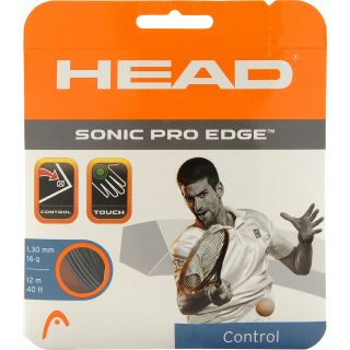 HEAD Sonic Pro Edge Tennis String   16 Gauge, White