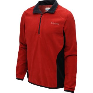 COLUMBIA Mens Heat 360 II 1/2 Zip Pullover   Size Large, Rocket Red