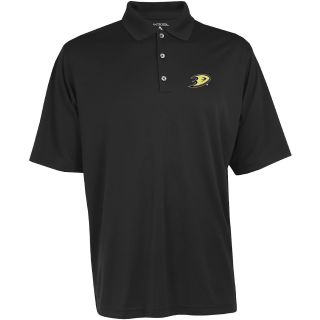 Antigua Anaheim Ducks Mens Exceed Polo   Size Large, Black (ANT DUCK EXCEED)