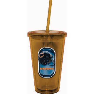 Hunter Chicago Bears Team Color Specific Dual Walled BPA Free Sip N Go Tumbler