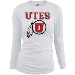MJ Soffe Girls Utah Utes Long Sleeve T Shirt   White   Size XL/Extra Large,