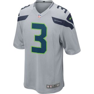 NIKE Mens Seattle Seahawks Russell Wilson Game Alternate Color Jersey   Size