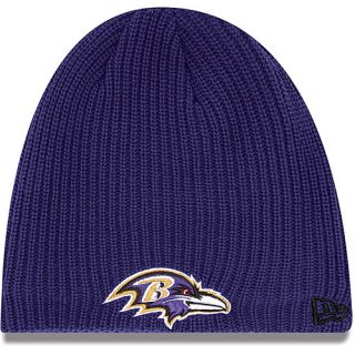 NEW ERA Womens Baltimore Ravens Soft Snow Fleece Knit Hat, Black