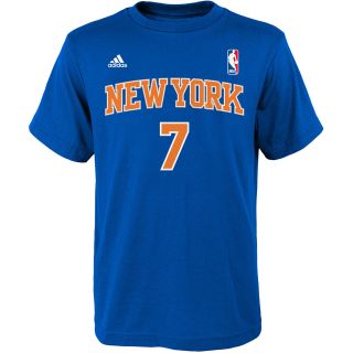 adidas Youth New York Knicks Carmelo Anthony Game Time Name And Number Short 