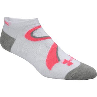 UNDER ARMOUR Womens Power In Pink No Show Socks   2 Pack   Size Medium,