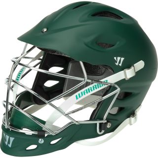 WARRIOR TII Matte Lacrosse Helmet, Forest Green
