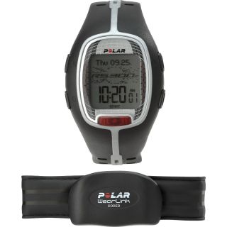 POLAR RS300X Heart Rate Monitor Watch, Black
