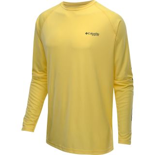COLUMBIA Mens Terminal Tackle Long Sleeve T Shirt   Size Xl, Sunlit/grill