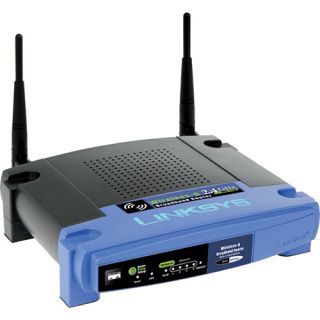 Linksys WRT 54GL Wireless Cable/DSL Router with Switch (WRT54GL)