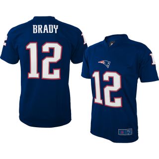 NFL Team Apparel Youth New England Patriots Tom Brady Fashion Performance Name